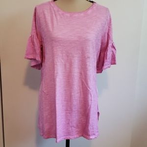 Lane Bryant 10/12 Orchid top nwt